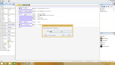 The monster is selected from the menu of objects